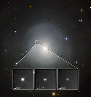 Hubble observes first kilonova