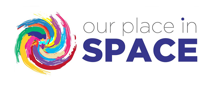 Our place in space logo