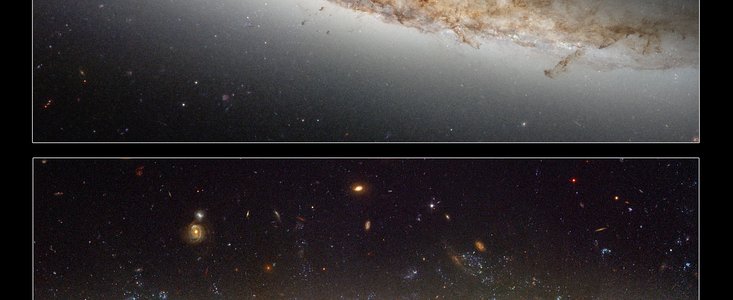 Ram pressure stripping galaxies NGC 4522 and NGC 4402