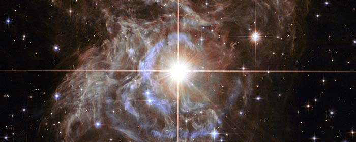Hubble image of variable star RS Puppis
