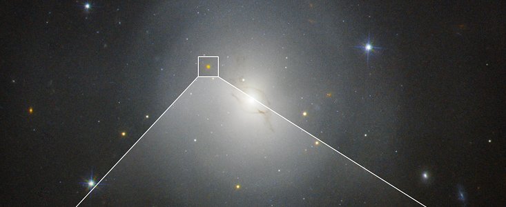 Hubble observes first kilonova