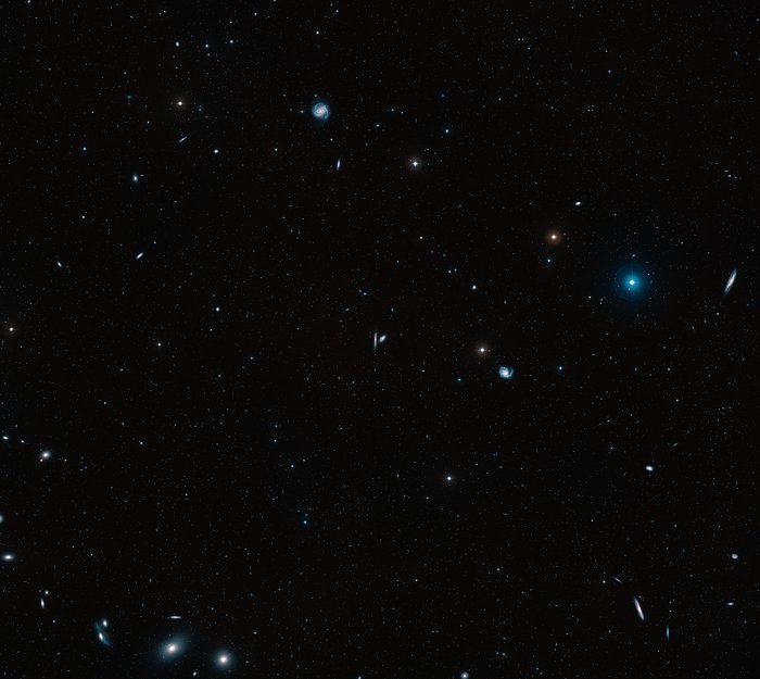 Wide-field image of NGC 4298 and NGC 4302 (ground-based image)