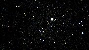 A rare and exotic intermediate-mass black hole (artist’s impression)