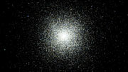 View of a globular cluster (artist’s impression)