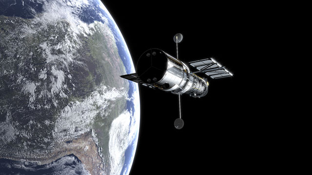 Hubble changing orientation